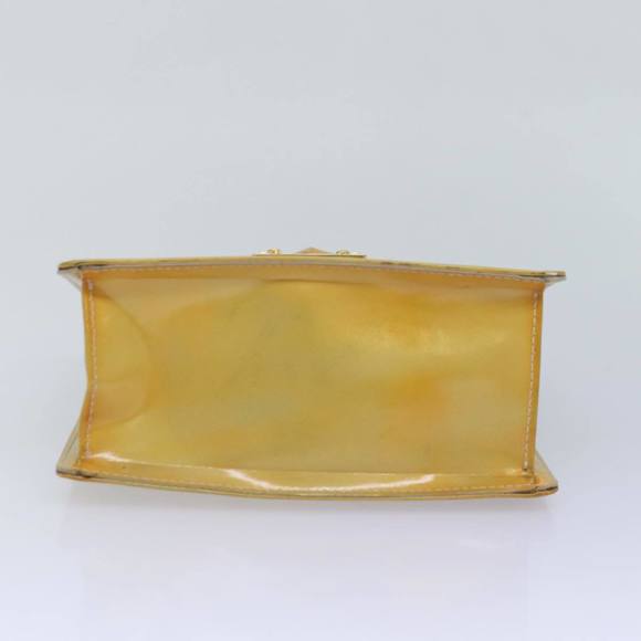 LOUIS VUITTON Monogram Vernis Spring street Hand Bag Gris M91029 LV Auth 84706 - Picture 5 of 16